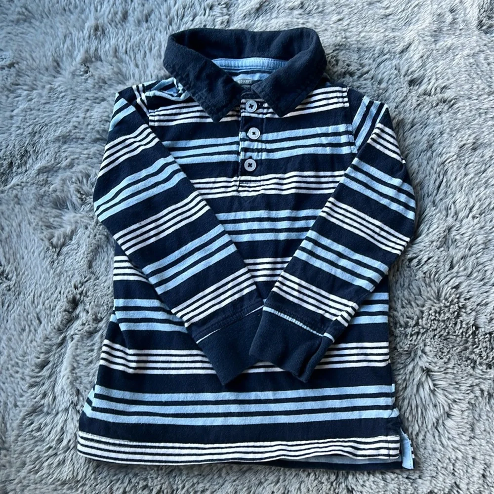 Old Navy Long Sleeved Striped Top
